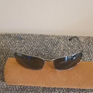 Ray-Ban Black and Silver Sunglasses